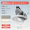 Lámpara de Techo Empotrada Cob Elefante Nariz Ángulo Ajustable Sala de Estar Hogar Downlight Tienda Comercial Foco Lavador de Pared LED