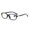 Gafas de Lectura Antiluz Azul para Mujer, Gafas de Lectura de Moda Retro, Protección Ocular de Lectura de Alta Definición, Gafas de Lectura para Personas de Mediana Edad y Mayores