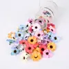 Cabezas de Flores Artificiales Estilo Bosque, Margaritas Pequeñas, Girasoles Pequeños, Coronas Falsas de Cosmos, Accesorios para Scrapbooking, Decoraciones Florales para Bodas
