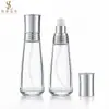 En stock frascos cónicos de 30 ml a 120 ml, frascos de vidrio para loción, frascos de 50 g para crema, materiales de embalaje cosmético, frascos dispensadores