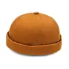 Sombrero nuevo de Primavera y Otoño para hombre estilo japonés moderno retro sombrero Yupi estudiante femenina color liso hip hop moderno sombrero de terrateniente