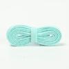 Cordones Planos de una Sola Capa de 8 mm para Zapatos Deportivos, Zapatos de Lona, Tenis, Cordones de Colores Blanco y Negro, Un Par