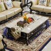 Mesa de Centro Estilo Europeo Sala de Estar Sencilla Estilo Moderno Apartamento Pequeño Color Ébano Madera Maciza Mesa de Té Mesa de Té Mesa de Té y Combinación de Sillas