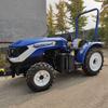 Leiwo 704 Rotocultivador para Campo Húmedo y Seco 904 Tracción en las Cuatro Ruedas Tractor de Cuatro Ruedas Rojo Oriental Máquina Aradora para Campo de Labranza de Presión