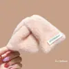 Pinza para el Cabello Triangular Gruesa de Lana Estilo Coreano Dulce y Elegante 2025 Nuevo Modelo Pinza Tiburón para la Parte Trasera de la Cabeza Pasador Accesorio para el Cabello