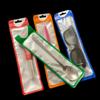 Saco de embalagem plástica longa colorida para cabo de dados loja de 2 yuans saco de embalagem auto-selante caneta cosmética pincel para cílios