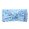 Nuevos Accesorios para el Cabello de Bebé Europeos y Americanos Diadema Banda para el Cabello de Nylon para Bebés Paquete de Cabello con Lazo Ancho Jacquard