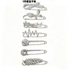 Broche para Marcar a Cintura, Conjunto Simples em Forma de Cabaça Anti-Exposição, Broche para Lenço, Broche de Pérola, Broche Elegante