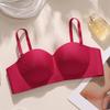 Ventas Directas de Fábrica Comercio Electrónico Transfronterizo Sudeste Asiático Vietnam Tailandia Chaleco sin Costuras para Mujer Sujetador Push-Up Cómodo con Cierre Lateral