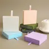 Caja de joyería de película de PE impresa para anillos, pulseras, caja extraíble para colgantes, collares, accesorios de arte de uñas y caja de embalaje para joyería