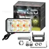 Modificación de Faro LED para Motocicleta de Venta Caliente Transfronteriza, Luz de Trabajo LED para Vehículo Todoterreno, Luz de Advertencia, Faro para Vehículo Eléctrico