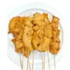 Espetinhos de Filé Mignon ao Curry Picante, Espetinhos de Frango à Orleans, Podem Ser Fritos ou Grelhados, Ingredientes para Air Fryer, Fatias de Filé Mignon, Peitos de Frango