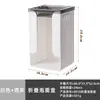 Caja de Almacenamiento para Snacks de Fideos Instantáneos, Cesta Organizadora de Plástico Rectangular Apilable para Escritorio para Artículos Varios, Mascarillas y Mascarillas Faciales