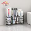 Venta Caliente Acero Inoxidable 304 Soporte para Cepillo de Dientes Eléctrico Hogar Baño Artículos de Tocador Pasta de Dientes Afeitadora Estante de Almacenamiento
