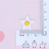 Pegamento crema funda para teléfono móvil paquete de material DIY comida de simulación y juego accesorios de resina huevo frito huevo decoración personalizada