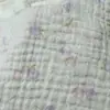 Tela de Keqiao de Doble Capa de Gasa Estampada para Ropa de Casa, Ropa de Bebé y Niños, Mantas, Baberos y Pijamas