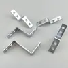 Soporte Angular Trapezoidal Pequeño en Forma de Z de 15 mm de Ancho Soporte de 90 Grados Conector Fijo Hierro Angular Accesorios para Muebles y Gabinetes con Agujeros