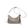 Bolso de Piel Genuina con Accesorios de Lujo Ligero, Estilo Nicho para Viajar, Bolso Cruzado 2026, Bolso de Hombro, Diseño Sencillo y Elegante, Exquisito y Minimalista