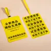 Etiquetas de Ropa Antifalsificación Grandes, Etiquetas Antimanipulación, Logo Personalizable, Etiquetas Antimanipulación de Papel Sintético, Etiquetas Antirrobo Extra Grandes, En Stock