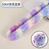 20mm Bastão Torcido de Fleece Coral Degradê Tingimento Degradê Pelúcia Densa Kit de Material DIY Material de Cachorrinho de Pelúcia