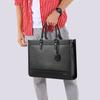 Nuevo Bolso Mensajero de Cuero Genuino para Hombre, Bolso de Mano, Bolso de Negocios, Gran Capacidad, Bolso para Computadora, Maletín, Regalo, Marca de Fábrica Bo