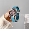 Para Samsung Galaxy watch4 Huawei GT3 pulseira de silicone de cor sólida com fivela magnética 20mm22mm fivela dobrável