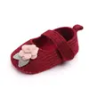 Zapatos de Princesa para Bebé de 0 a 1 Año de Primavera y Otoño Zapatos de Bebé con Flor de Lana en la Cabeza Banda para el Cabello Suela Suave Antideslizantes Zapatos para Niños Pequeños Total 2332