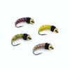 White Egret Fly Wy279 Ninfa de Stonefly Isca para Pesca com Mosca Mosca Artificial