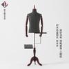 Suporte de exposição de meio corpo masculino, suporte de vitrine para loja de roupas, suporte de exibição de vestido de terno estilo coreano