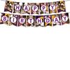 Decoraciones para Fiesta de Cumpleaños Temática de Harry Potter Transfronterizas, Artículos para Fiesta Mágica, Platos de Papel, Servilletas de Papel, Vasos de Papel, Manteles
