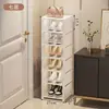 Zapatero para Entrada, Modelo Estrecho para Zapatos de Niños, Estante de Almacenamiento para Apartamentos Pequeños, Zapatero Simple