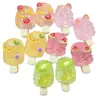 Picolé de Fruta Simulada Vibe de Verão Chaveiro com Tema de Comida Pingente Acessórios DIY Presilha de Cabelo Elástico de Cabelo Pingente para Sapato