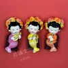 Nuevos Lugares Pintorescos de Quanzhou, Costumbres Populares Imanes de Refrigerador de Resina Tridimensional Souvenirs Turísticos Árbol Decorativo para el Hogar