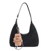Bolso de Mano Informal Versátil de Moda Tipo Bollo para Mujer 2025 Invierno Nuevo Bolso de Hombro/Axila Elegante de Alta Calidad