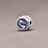 Yiluya plata pura 999 año del dragón carácter fu hecho a mano diy con cuentas pulsera trenzada de cuentas pulsera Accesorios del zodíaco dragón