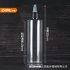 Botella de Plástico Transparente para Gel 250ml Champú Gel de Ducha Tinta Líquida para Pintar Botella de Ajuste de Gel