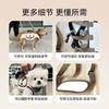 Mochila para Perro al Aire Libre, Bolso Cruzado Portátil para Perros Pequeños, Ligero para Viajes de Mascotas