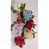 Montanha de Neve Simulada Princesa Rosa Arranjo Floral de Casamento Engenharia de Jardins Adereços de Palco Hotel Casa Decoração Suave Flores