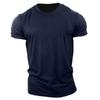 Comercio exterior nueva impresión de verano tendencia europea y americana camiseta de algodón de manga corta para hombre holgada deportiva con letras top casual