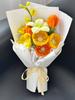 Buquê de palitos torcidos feito à mão DIY flores enviar Dia das Mães Dia dos Namorados presente de feriado saco de material de papoula