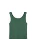 Chal de Punto EVERTRUE para Mujer Verano 2024 Nuevo Cuello en U Ajustado Adelgazante Sin Mangas Camiseta 65331