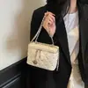 Bolso Mini Caja de Diseño de Nicho de Alta Gama Transfronterizo para Mujer 2026 Nueva Moda Bolso Cruzado de Hombro con Cadena Acolchada