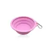 Yama Explosions Pet Portátil Acompanhamento Dobrável Tigela de Silicone Tigela de Arroz para Cachorro Bacia de Comida para Cachorro Tigela de Água para Gato Tigela para Cachorro