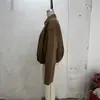 Ropa de Mujer Transfronteriza Estilo Europeo y Americano Otoño 2026 Nuevo Estilo Solapa Cremallera Textura de Gamuza Chaqueta 0477963