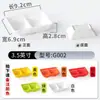 Pratos de Melamina com Três Compartimentos para Restaurantes de Hot Pot, Pratos Multi-Compartimentos para Molhos, Tigelas para Condimentos, Pratos para Óleo de Pimenta, Pratos para Vinagre de Dumpling