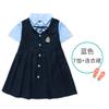 Summer Campus de manga curta para crianças uniforme escolar terno meninos e meninas jardim de infância meninas estilo universitário camisa terno