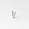 Novo Argola Falsa Personalizada em U para Nariz do Fabricante, Piercing de Nariz Borboleta Cravejado com Diamantes da Amazon, Clip de Nariz Não Perfurante, Atacado de Joias para Piercing