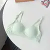 Ropa nacional ropa interior de niña estudiante de secundaria estudiante de secundaria sin aros push up pecho pequeño estudiante universitaria sujetador delgado cómodo