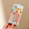 Pegatinas de Uñas Sanrio para Niñas, Arte de Uñas Lindo y Divertido, Piezas de Uñas para Estudiantes, Piezas de Uñas Dulces, Uñas Postizas para Niños