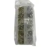 Pedrería para Uñas con Base Puntiaguda, Decoraciones de Uñas Lujosas Brillantes de Moda, Accesorios para Uñas de Pedrería Mixta, Decoraciones Pequeñas para Uñas, Diamantes de Agua